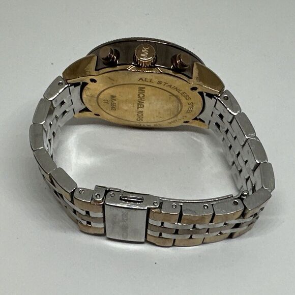 Michael Kors Ritz MK5642 Women Tri-Tone Stainless Steel Analog Dial Watch NUL60 main image 4